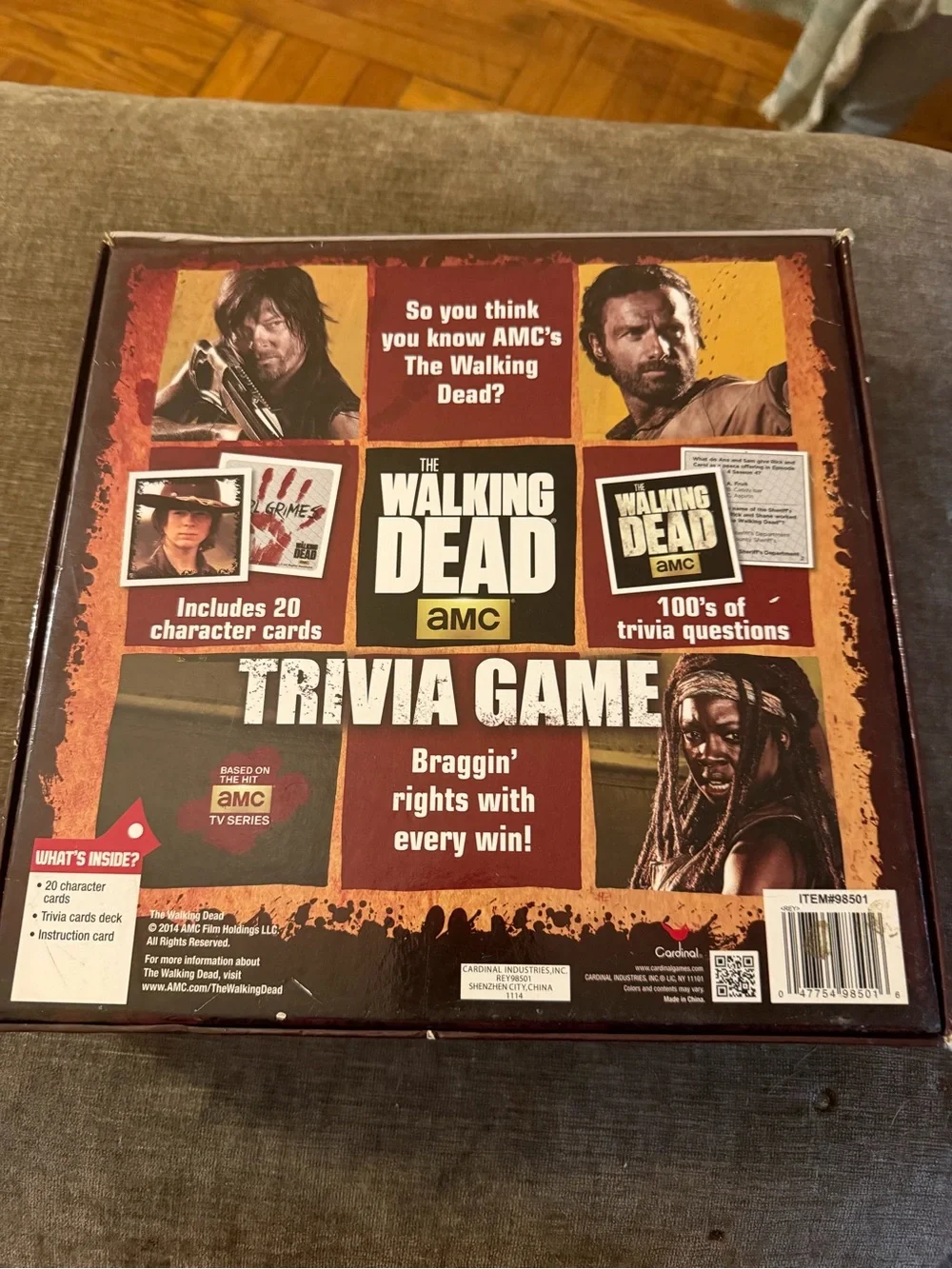 The Walking Dead Trivia Game - Brown Box Edition